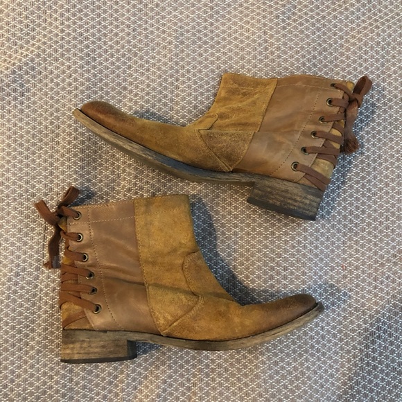 Aldo Patchwork Boots size 39 - Picture 2 of 4